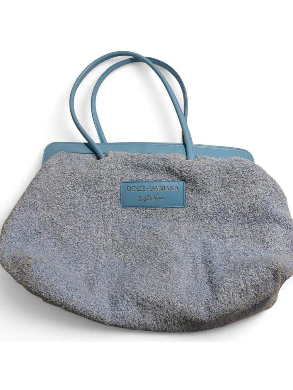 Dolce & Gabbana Light Blue Blue Tote Bag